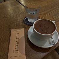 Hot chocolate, can be made cold   at Maison Marou Saigon in Ho Chi Minh City