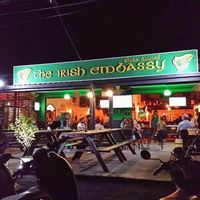 Outside the Irish at The Irish Embassy in Koh Lanta