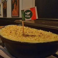 Vegan Shepherds Pie …. Omni meat & Daiya cheese on top, & enough for two (or for me two meals) …. Yummy!  at The Irish Embassy in Koh Lanta