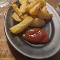 Fries at The Irish Embassy in Koh Lanta