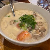 Tom Kha with Tofu at Chai Yo Thai Vegetarian in San Mateo