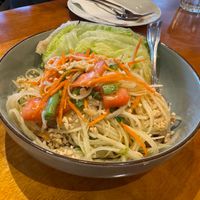 Papaya Salad at Chai Yo Thai Vegetarian in San Mateo