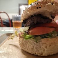 Seitan burger 🍔 at Humble Berlin in Berlin