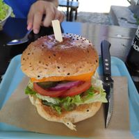 Tofu Cheese Burger at Humble Berlin in Berlin