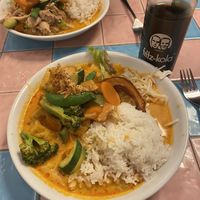 Tofu Massaman curry. Huge portion! 😛  at Humble Berlin in Berlin