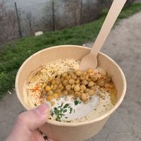   at Hummus Bar - Bartok in Budapest