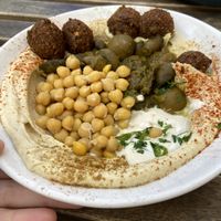   at Hummus Bar - Bartok in Budapest