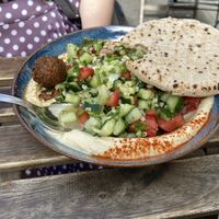   at Hummus Bar - Bartok in Budapest