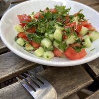   at Hummus Bar - Bartok in Budapest