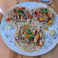 Asian tacos at Roots Inn & Kitchen in Sister Bay