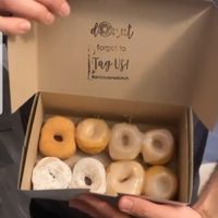 Vegan Glazed, Iced and Powered Donuts! at Simply Done Donuts in Duluth