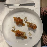 Sashimi vegan  at Osteria Casa Mia in Martignacco