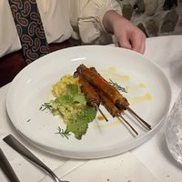 Arrosticini  at Osteria Casa Mia in Martignacco