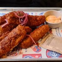 Seitan wings at BrewDog - Canary Wharf in East London