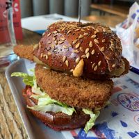 Impossible Double Cheeseburger   at BrewDog - Canary Wharf in East London