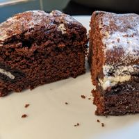 Vegan Oreo brownie at Mimi's Bakehouse - Pop up in Edinburgh