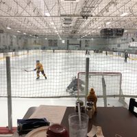 View of the ice rink at Brooksy's in Las Vegas