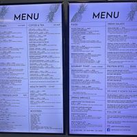 Menu as of 5/11/2024  at Revive Juice & Coffee Bar in Branson