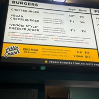  at Burger Crush in Victoria