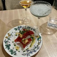 Red carrot dumplings   at Bloom in Chicago