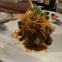 Jamaican pulled pork entree    at Bloom in Chicago