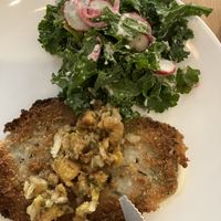 Cactus schnitzel   at Bloom in Chicago