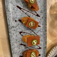 Sundried tomato shashimi   at Bloom in Chicago