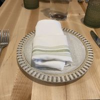 Dining set-up at Bloom in Chicago