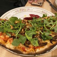 Shroom & Chorizo Flatbread at Bloom in Chicago