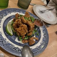 Huli huli oyster mushrooms   at Bloom in Chicago