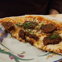 Yuca Pepperoni Flatbread at Bloom in Chicago
