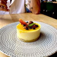 Passionfruit cheesecake   at Bloom in Chicago