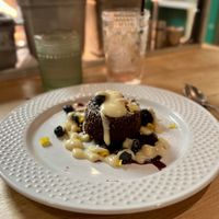 Chocolate fondant   at Bloom in Chicago