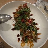 Crispy oyster mushrooms   at Bloom in Chicago