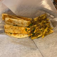 Side bread at Falafel House in Roanoke