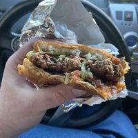 Burger at Slutty Vegan - Edgewood in Atlanta