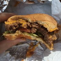 One Night Stand burger. at Slutty Vegan - Edgewood in Atlanta