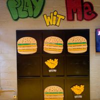 Colorful display inside restaurant

 at Slutty Vegan - Edgewood in Atlanta