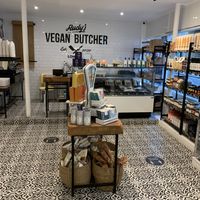 Interior  at Rudy's Vegan Butcher & Diner in North London