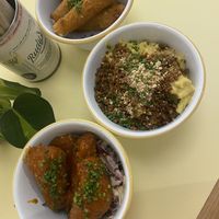   at Rudy's Vegan Butcher & Diner in North London