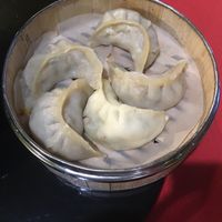 Our second visit:  Vegetable Dumpligs (5! One was a Bonus!)) )  at Wan-Chai Chinese Restaurant in Paralimni