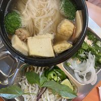 Vegan pho   at Pho Hot in Annandale