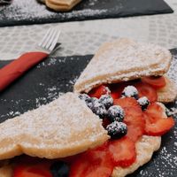 vegane Waffeln at Dalina's in Gaggenau