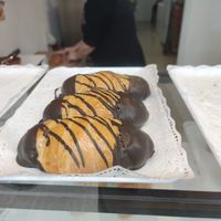 Chocolate vegan croissants at MonVeg in Mollet Del Valles