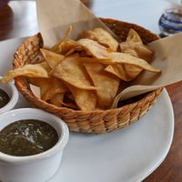 Chips and salsa at Mi Corazon Mexican Cuisine in Cannon Beach
