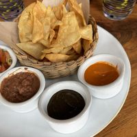 Chips and salsa   at Mi Corazon Mexican Cuisine in Cannon Beach