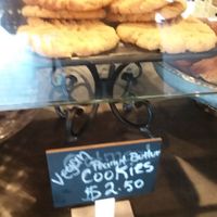 Vegan cookie at Halwa Bakery & Cafe in Blacksburg