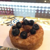 vegan blueberry cronut at Royal Donuts in Hannover