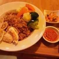 Nasi Goreng (no egg for vegan) at Warung in Koh Phangan
