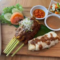 Tofu satay at Warung in Koh Phangan